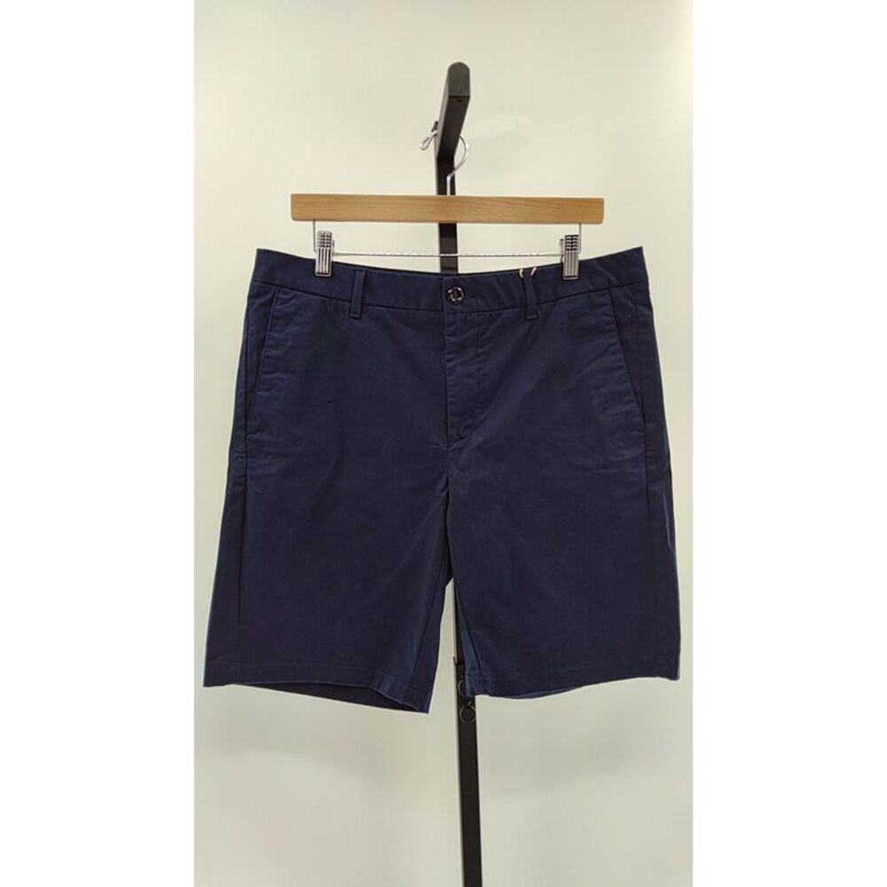 Quince Men Organic Cotton Classic Stretch Chino Shorts - 9" Navy 34